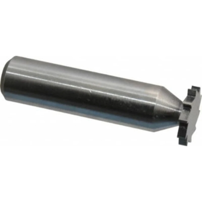 Made in USA ANSI 305 (Old Std # 4) 5/8 Cut Diam, 3/32 Cut Width, 1/2 Shank, Straight-Tooth Woodruff Keyseat Cutter So...